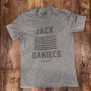 Women's (size medium) Jack Daniel's Grey Graphic T-shirt